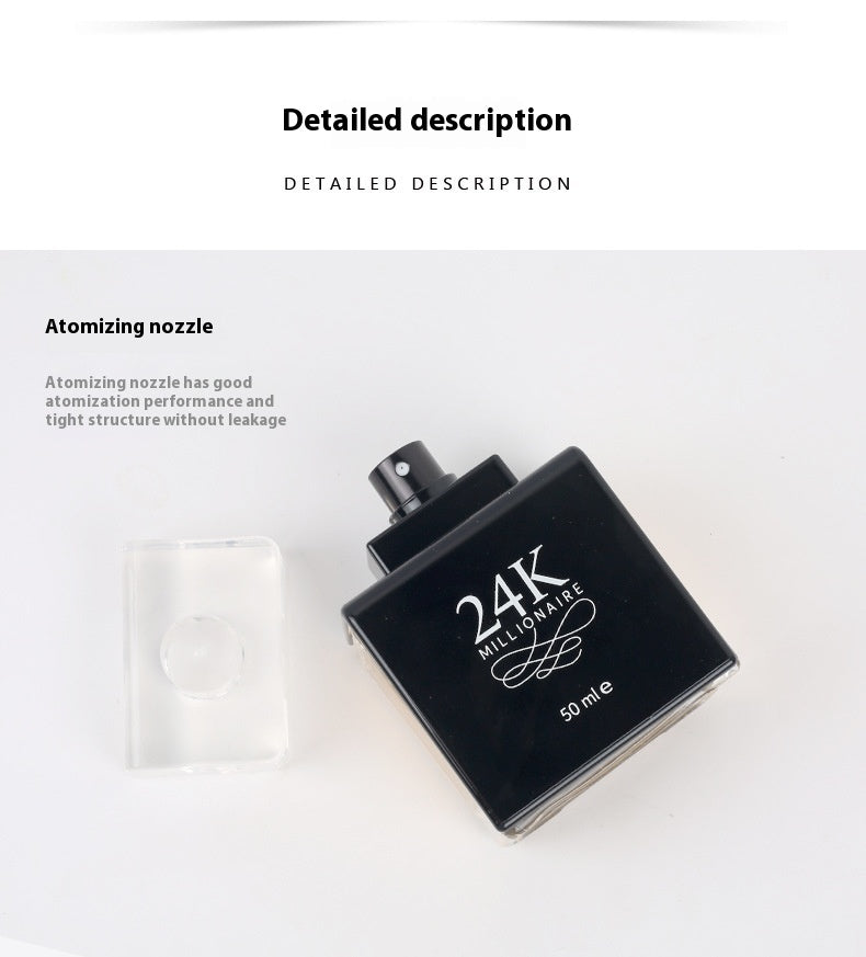 Luxury 24K Gold Women's Perfume — Long-Lasting Elegant Fragrance