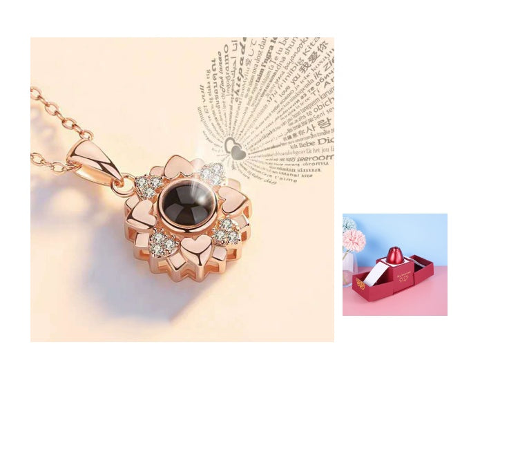 Eternal Rose — Crystal Necklace & Luxury Gift Box