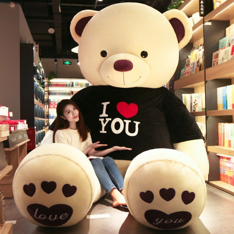 The Ribbon Hug Bear — Luxury Plush Teddy Collection