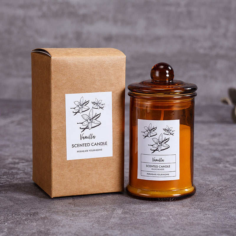 Minimalist Soy Wax Botanical Candle — 6 Signature Scents