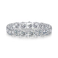 Splendeur — 5-Carat Moissanite Silver Bracelet
