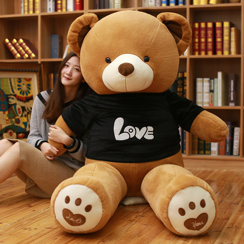 The Ribbon Hug Bear — Luxury Plush Teddy Collection