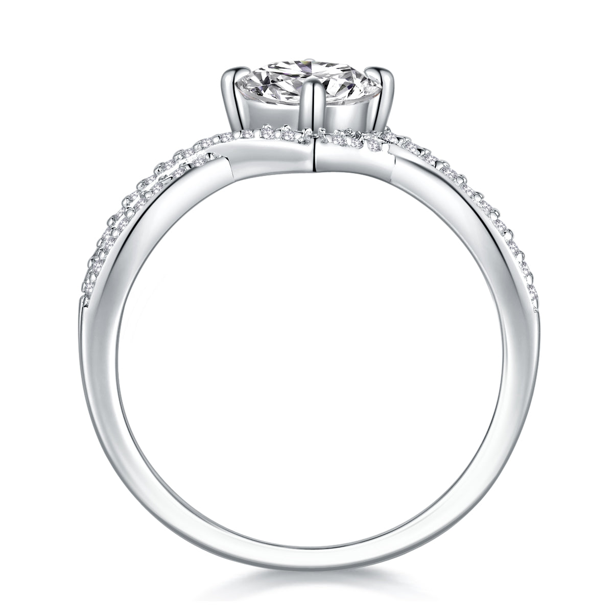 Serment — 2-Carat Moissanite Engagement Ring