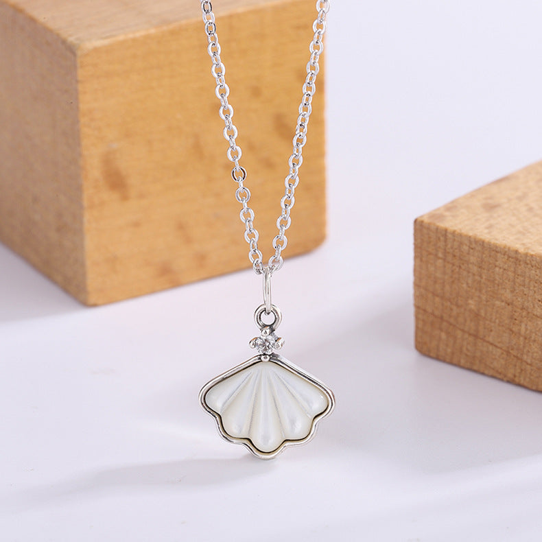 Silver Whisper – 925 Sterling Silver Geometric Charm Luxury Necklace