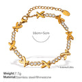 X Diamond Necklace & Bracelet Set — Sparkling Luxury