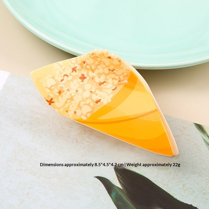 Cute Food Hair Clips | Luxury Novelty Accessories | Coffee, Pizza & More