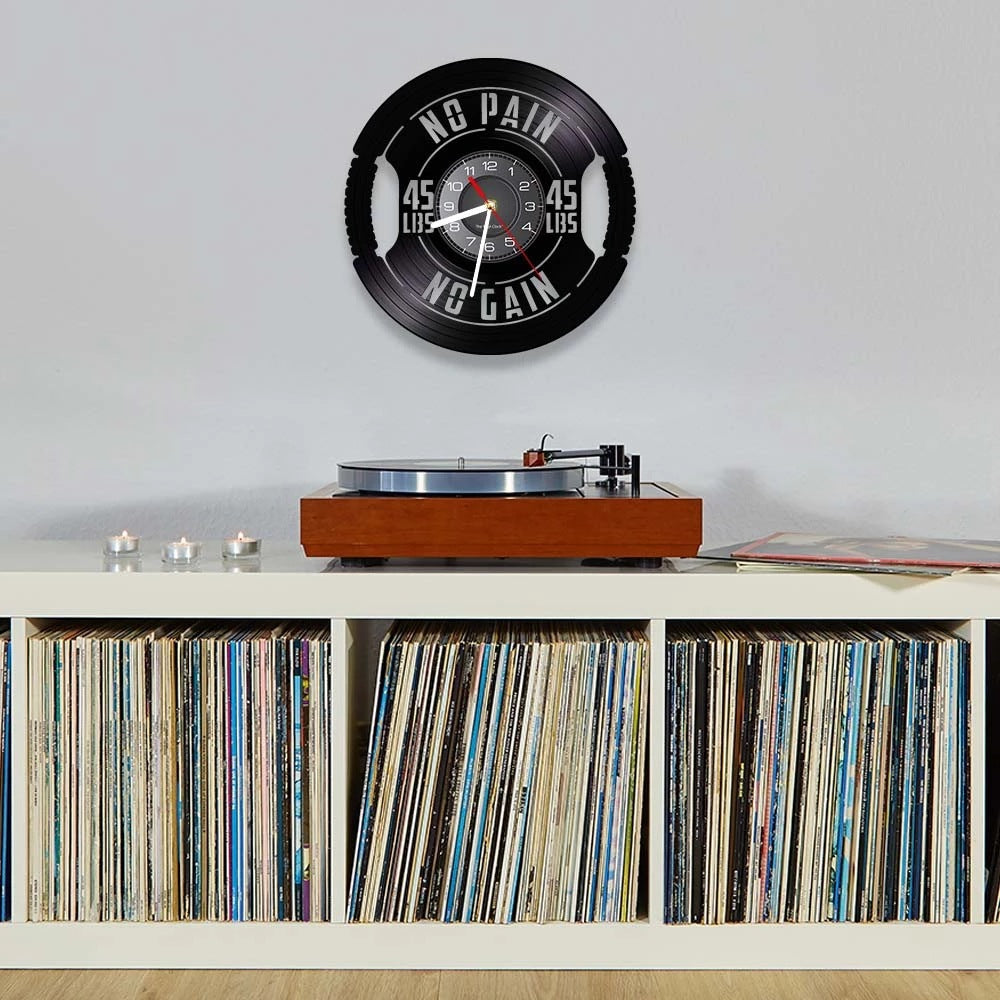 Frameless Mirror Wall Clock — Minimalist Home Decor