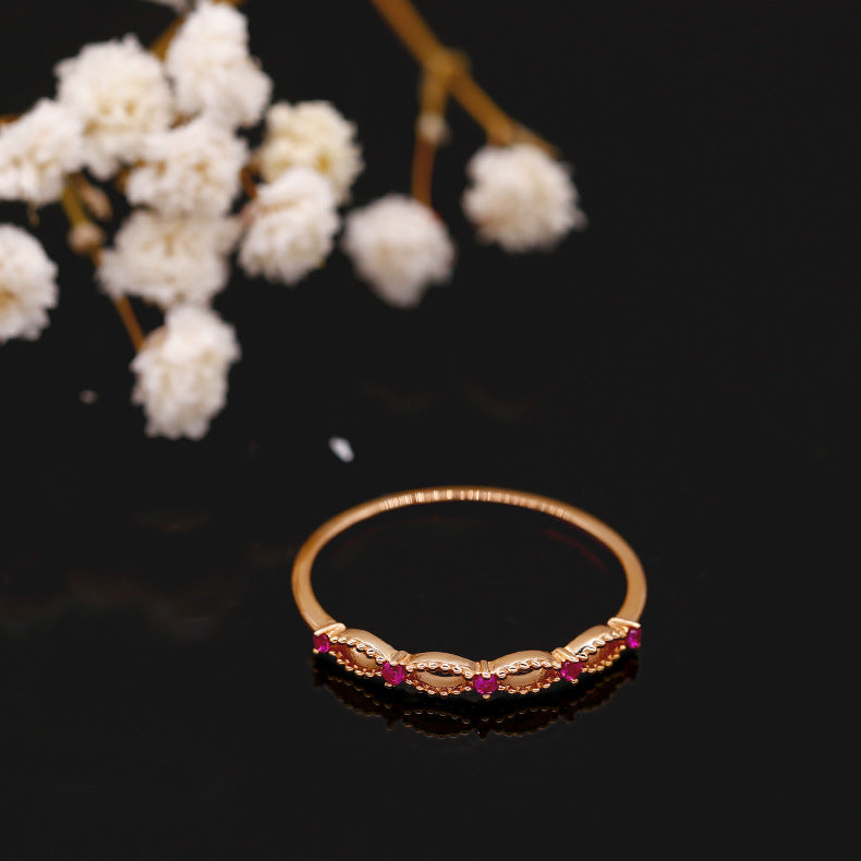 Rouge Natural Ruby Ring