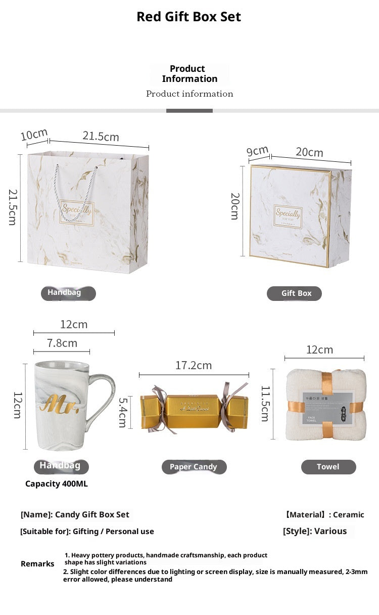 Luxury Ceramic Mug Gift Set