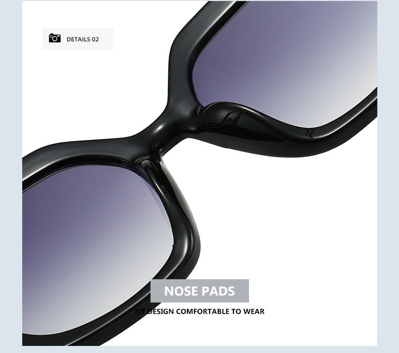 Square Oversized Sunglasses | Tortoiseshell & Gradient Frames | 7 Colours