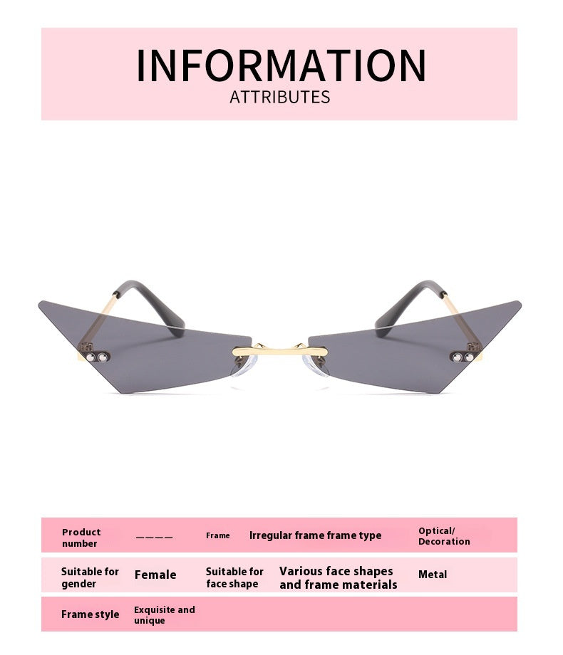 Retro Cat Eye Disco Sunglasses | Gold & Silver Frame | Luxury Style
