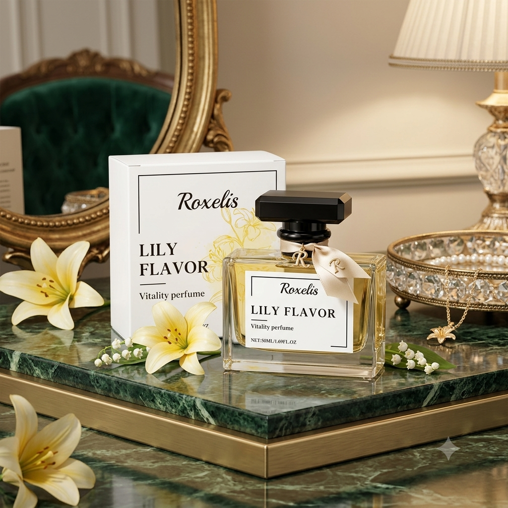 Lily Charm Eau de Parfum — 50ml | Lily & Strawberry | Feminine Luxury Fragrance