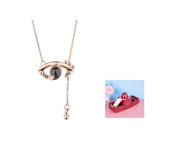 Eternal Rose — Crystal Necklace & Luxury Gift Box