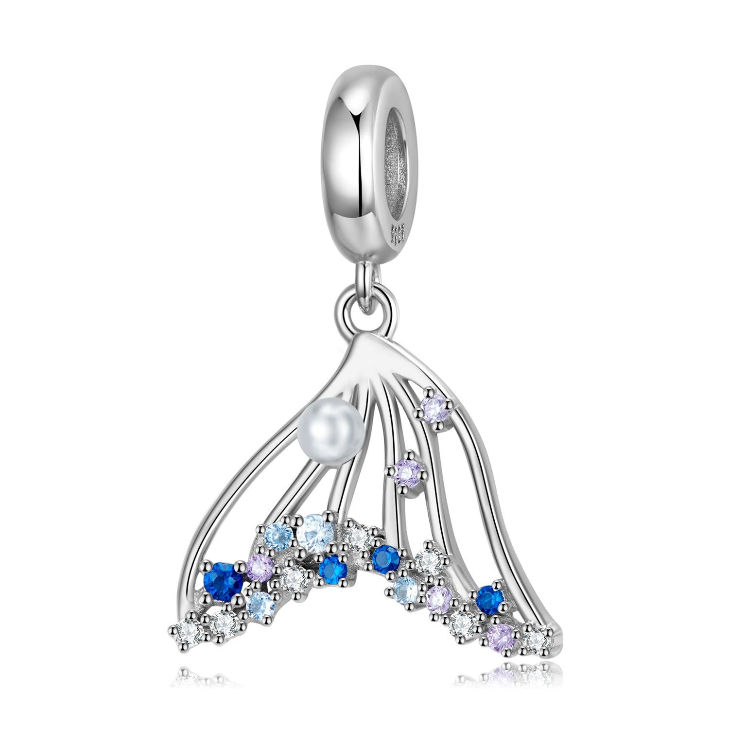 Mer — 925 Silver Ocean Charm Bead