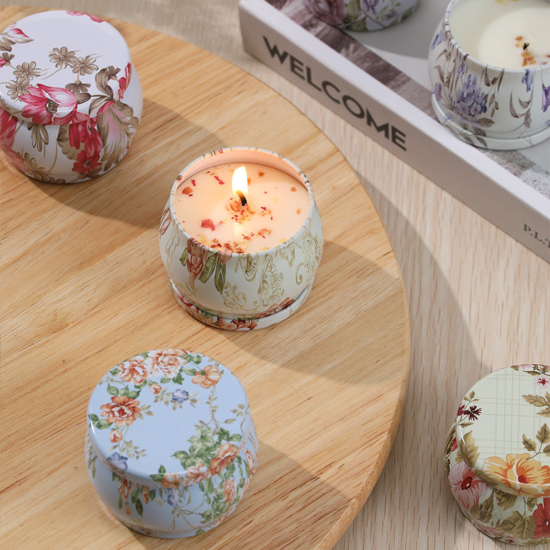 Handcrafted Soy Wax Candle Set — 6-Piece Luxury Collection