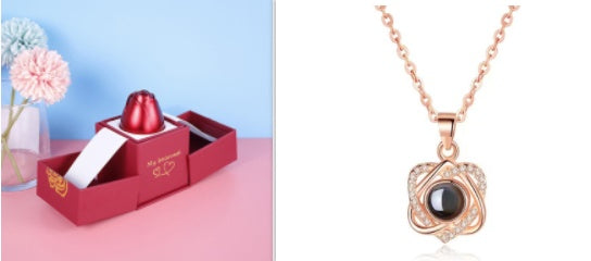Eternal Rose — Crystal Necklace & Luxury Gift Box