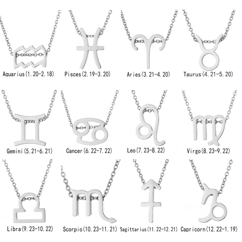 Cosmos — Zodiac Constellation Pendant Necklace