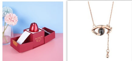 Eternal Rose — Crystal Necklace & Luxury Gift Box