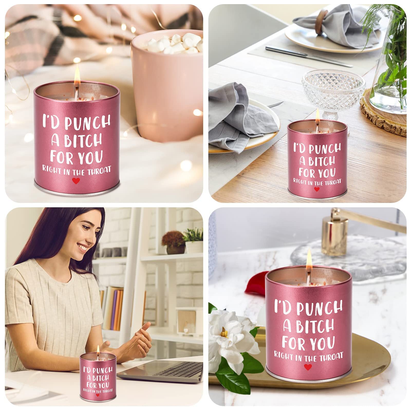 Aromatherapy Scented Candle — Tinplate Gift Edition