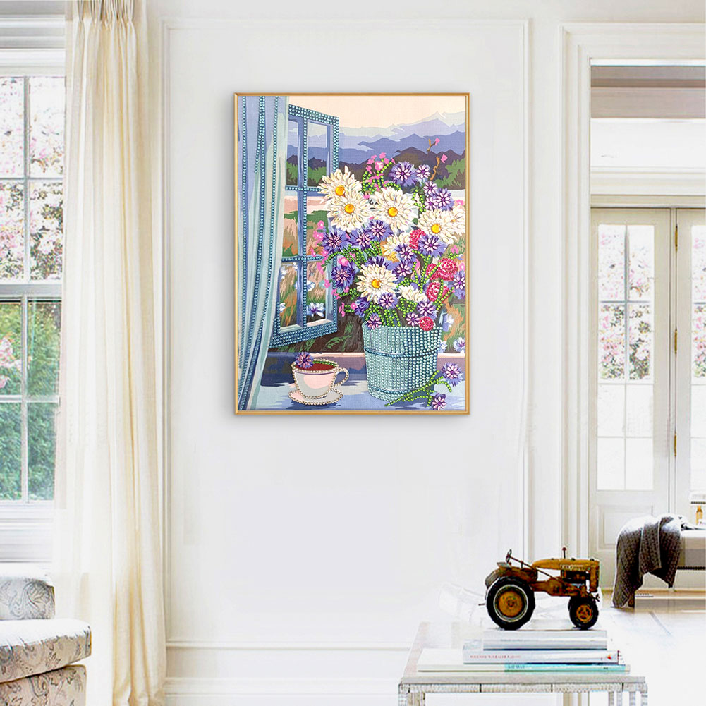 5D Diamond Painting Kit — DIY Mosaic Art for Home Decor