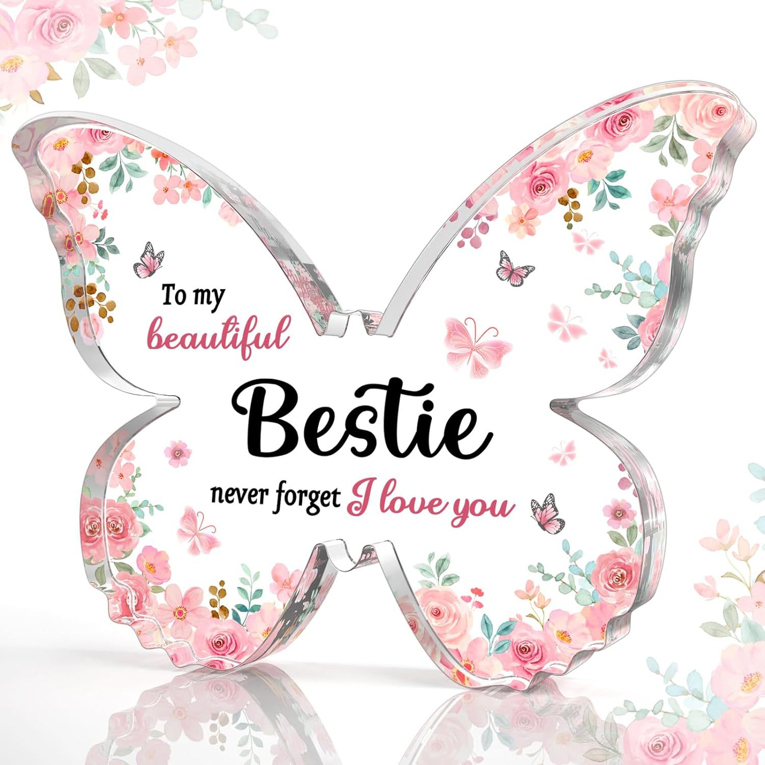 Butterfly Acrylic Keepsake — Personalised Gift for Her