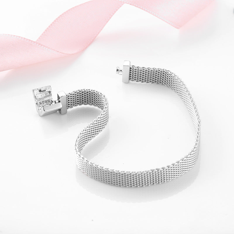 Silver Mist – 925 Sterling Silver Oxidized Bead Luxury Bracelet