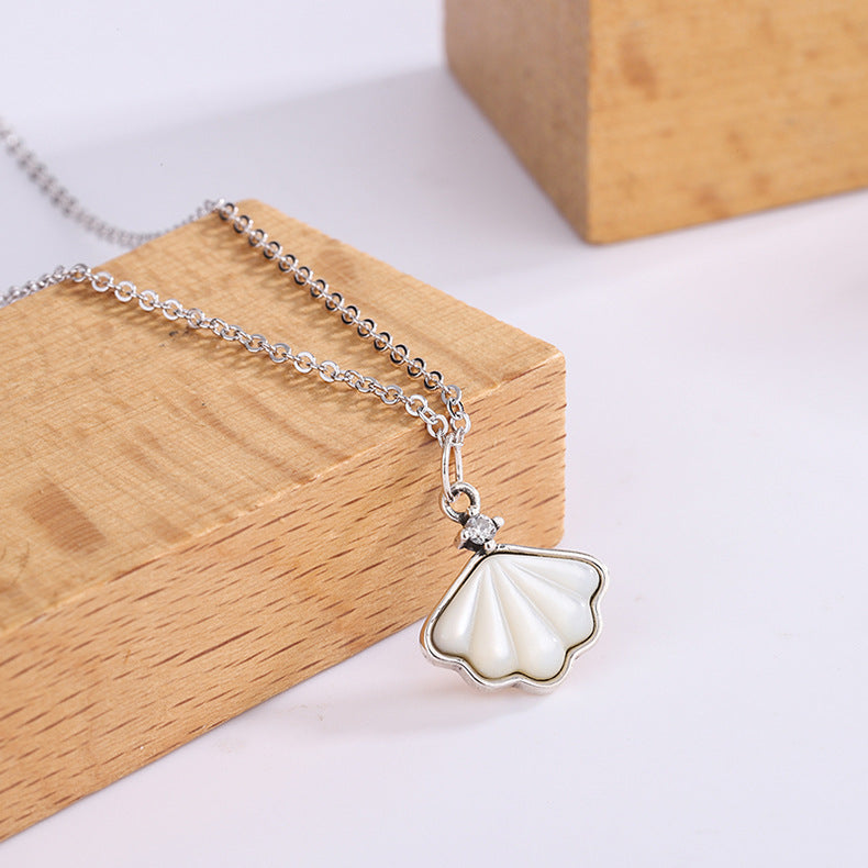 Silver Whisper – 925 Sterling Silver Geometric Charm Luxury Necklace