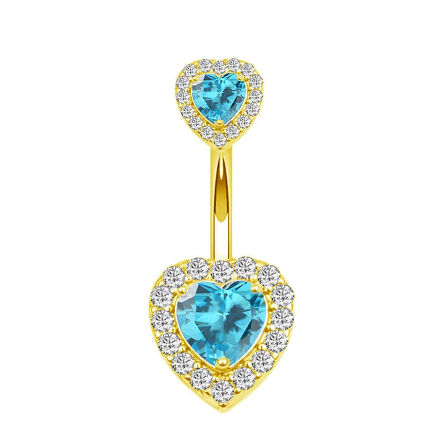 Zircon Butterfly Belly Button Ring — 60 Designs