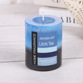 Handmade Retro Cylindrical Candle — Botanical Fragrance Collection