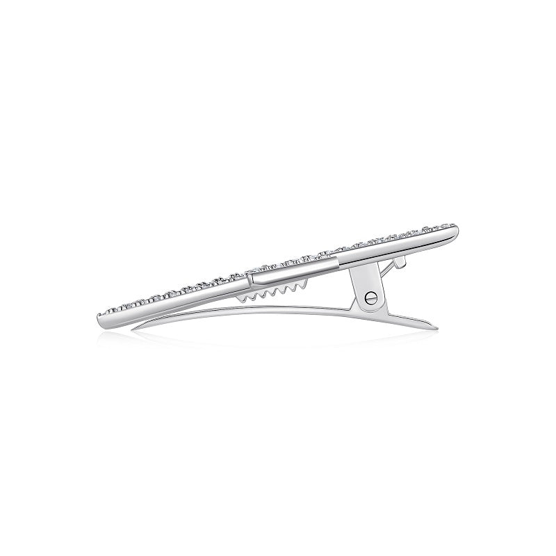 L'Étoile – Moissanite Hair Pin | Platinum-Plated Sterling Silver | Diamond-Pen Tested