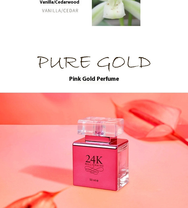 Luxury 24K Gold Women's Perfume — Long-Lasting Elegant Fragrance