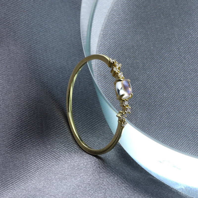 Luna Blue Moonstone Ring