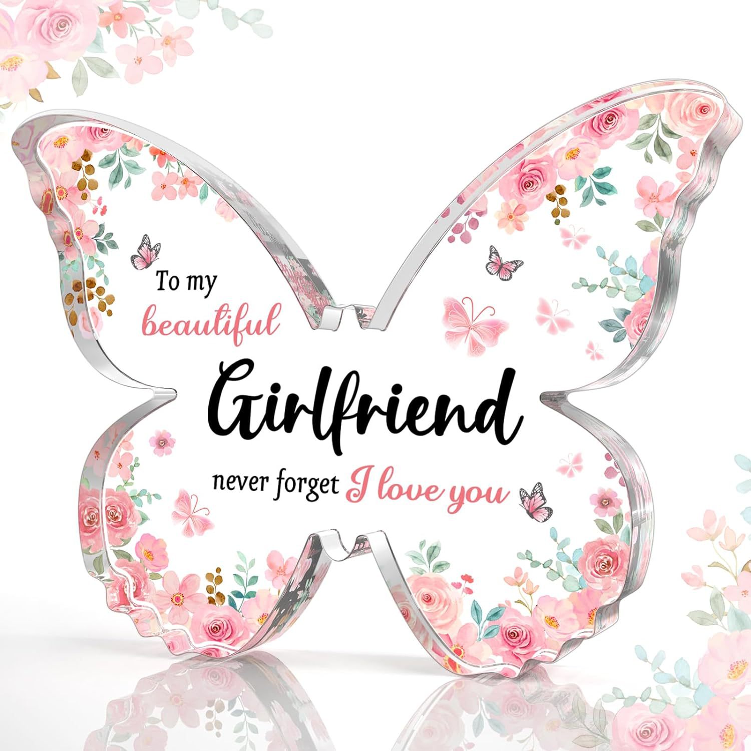 Butterfly Acrylic Keepsake — Personalised Gift for Her