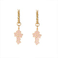 Fleurie Enamel Flower Earrings