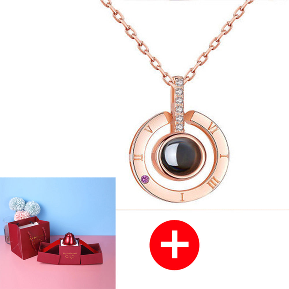 Eternal Rose — Crystal Necklace & Luxury Gift Box