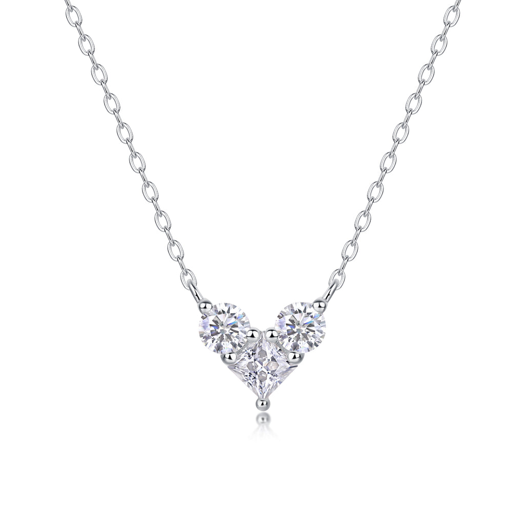 Éclat — S925 Silver Moissanite Pendant Necklace