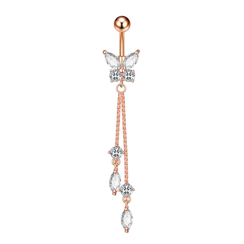Papillon — Stainless Steel Navel Piercing Collection