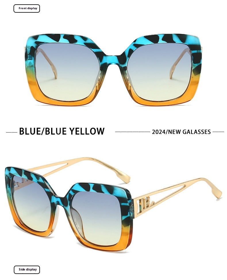 Square Oversized Sunglasses | Tortoiseshell & Gradient Frames | 7 Colours