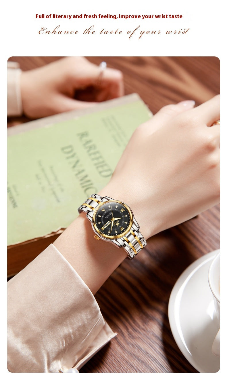 "Tempus — Luxury Quartz Watch | Roman Numerals | Waterproof | Men & Women"