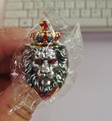 Vintage Lion Ring | Gold & Silver Unisex Statement Jewelry
