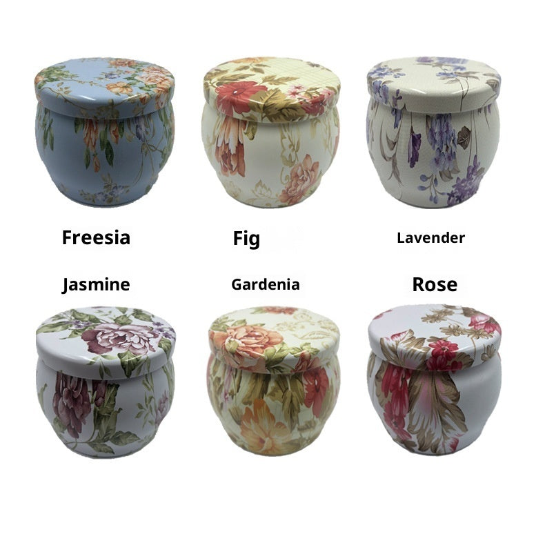 Handcrafted Soy Wax Candle Set — 6-Piece Luxury Collection
