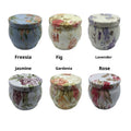 Handcrafted Soy Wax Candle Set — 6-Piece Luxury Collection
