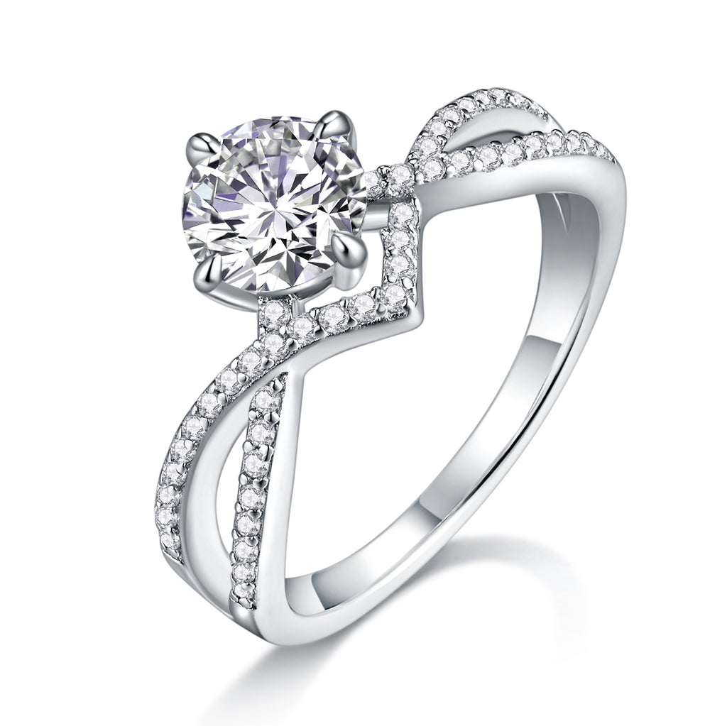 Serment — 2-Carat Moissanite Engagement Ring