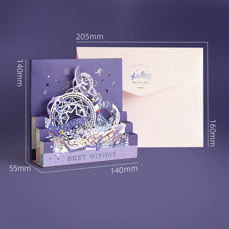 Artisan Folding Greeting Cards — Whimsical Illustrated Designs