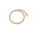 Titanium Steel Zircon Bracelet — Gold & Silver