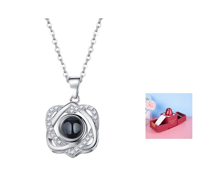 Eternal Rose — Crystal Necklace & Luxury Gift Box