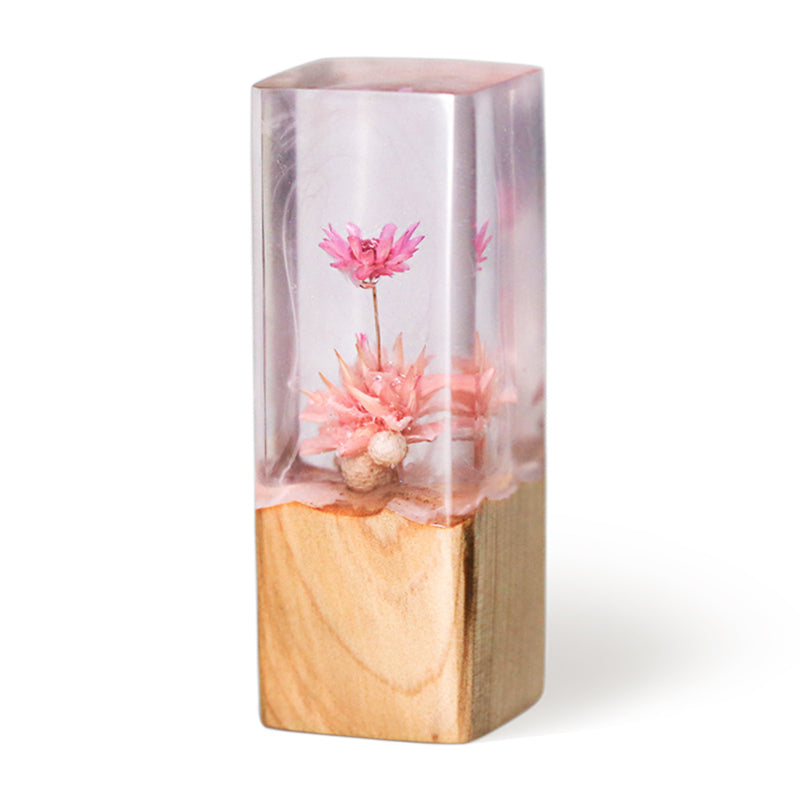 Sandalwood Engraved Love Ornament — Handcrafted Keepsake Gift