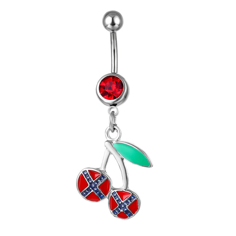 Fruitée — Playful Fruit Belly Button Ring