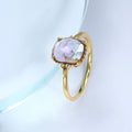 Lumière Light Amethyst Ring