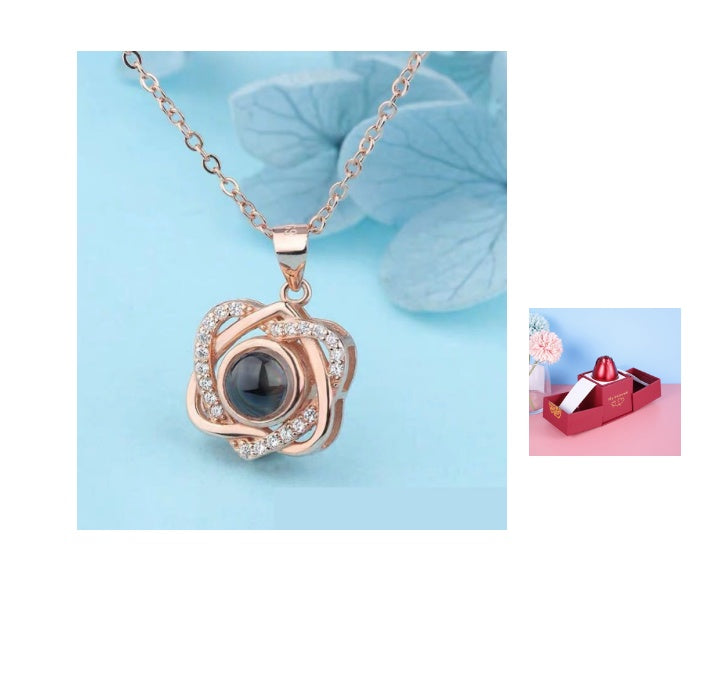 Eternal Rose — Crystal Necklace & Luxury Gift Box
